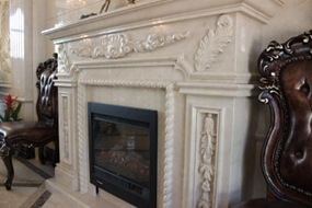 萬源一客戶定制的壁爐